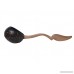 Wood For Décor Wooden Watering Soup Dipper Soup Ladle Soup Scoop Coconut Shell Wood With Long Handle Teak Carved In Asian Style H 02.3X W 2.8X L 12.4 Inches … - B01GCAPKGK